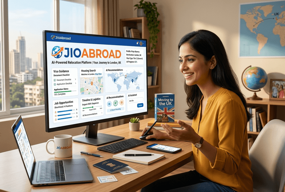 JioAbroad platform overview