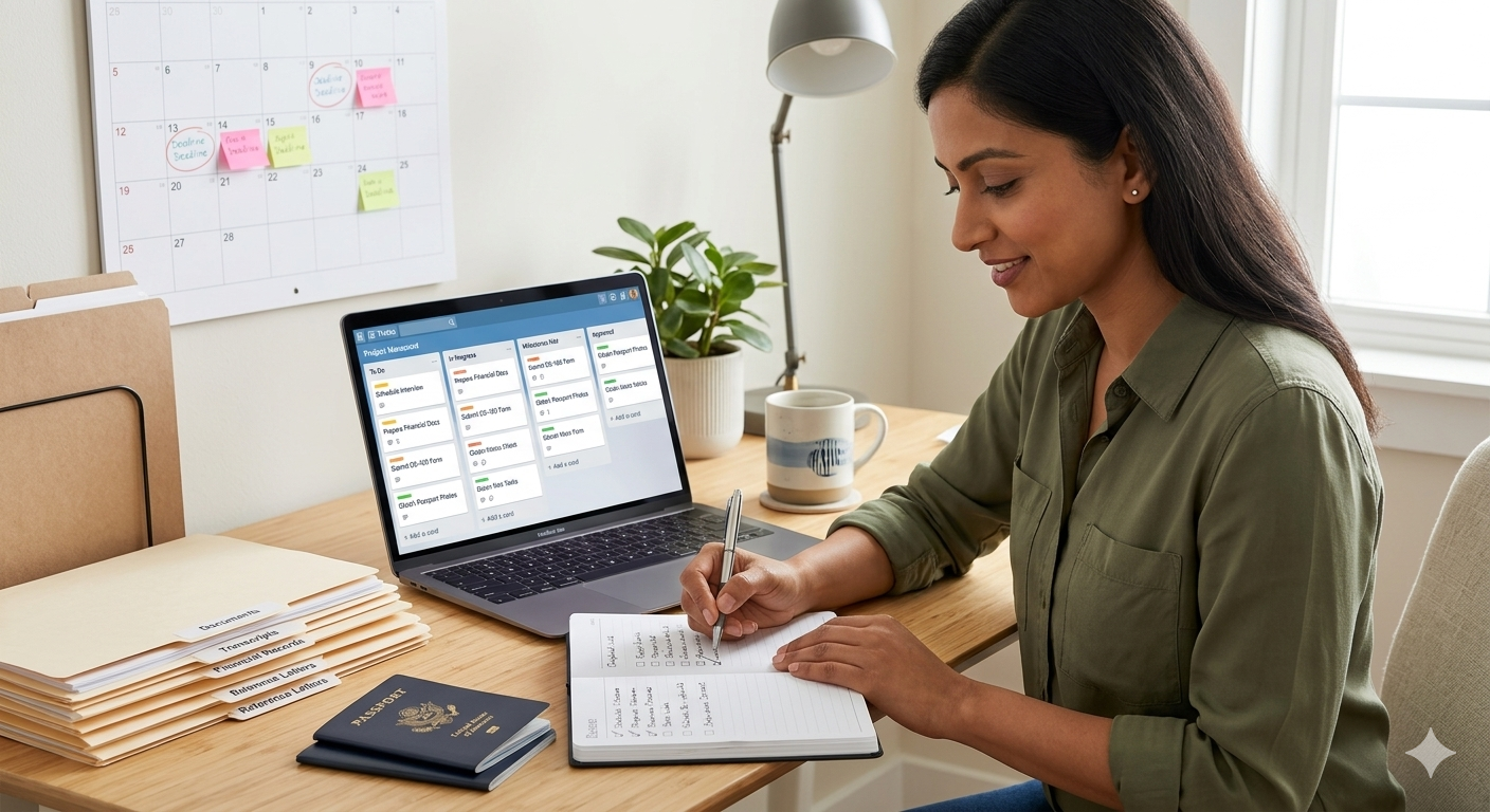 Document and milestone tracking system blueprint
