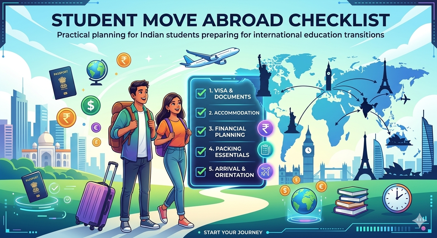 Don't forget a thing: ultimate student move abroad checklist
